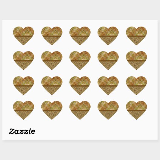 Aardetoon Sampler Hart Stickers (Vel)