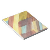 Aardetoon Waterkleur Textuur Notitieblok (Schuin)