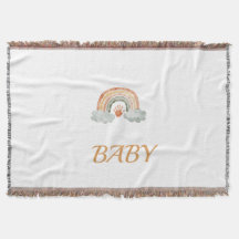Aardetoon Waterverf Boho Regenboog "Baby"