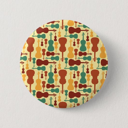 aardeviool ronde button 5,7 cm (Voorkant)