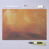 aardewarmte tissuepapier (Craft)