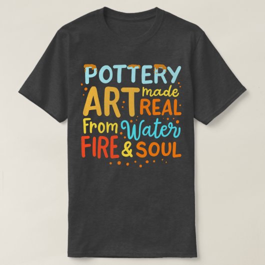 Aardewerk 1 t-shirt (Design voorkant)