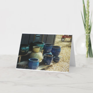 Aardewerk en wagen kaart