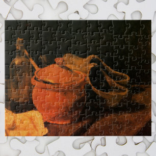 Aardewerk, fles en klompen door Vincent van Gogh Legpuzzel