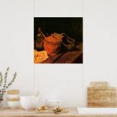 Aardewerk, fles en klompen door Vincent van Gogh Poster (Keuken)