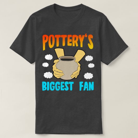 Aardewerk grootste fan t-shirt (Design voorkant)