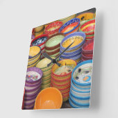 Aardewerk in de Provence Vierkante Klok (Hoek)