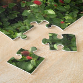 Aardewerk in de tuinpuzzel legpuzzel (Zijkant)