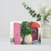 Aardewerk in La Turbie Briefkaart (Staand voorkant)