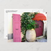 Aardewerk in La Turbie Briefkaart (Voorkant / Achterkant)