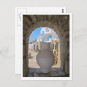 Aardewerk in Mykonos Briefkaart (Voorkant / Achterkant)