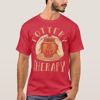 Aardewerk is mijn therapiestroom t-shirt