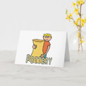 aardewerk kaart (Gele Bloem)