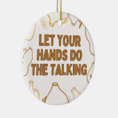 Aardewerk Keramisch Ornament (Rechts)