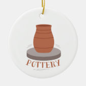 Aardewerk Keramisch Ornament (Voorkant)