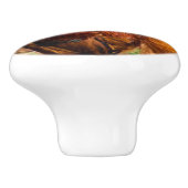 aardewerk keramische knoppen (Zijkant)