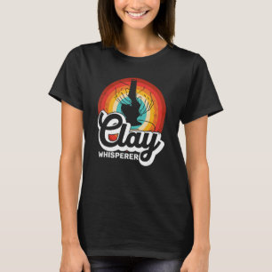 Aardewerk klei keramische hobby handgemaakte keram t-shirt