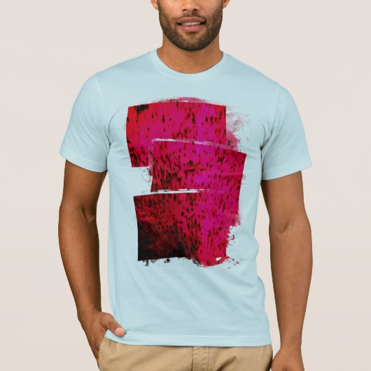Aardewerk met aardbei t-shirt (Voorkant)