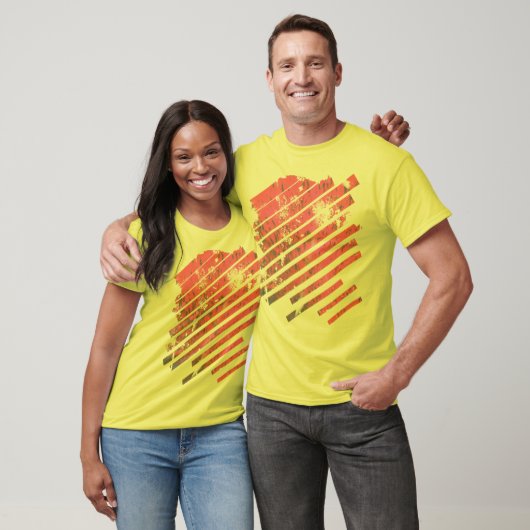 Aardewerk met aardbei t-shirt (Unisex)