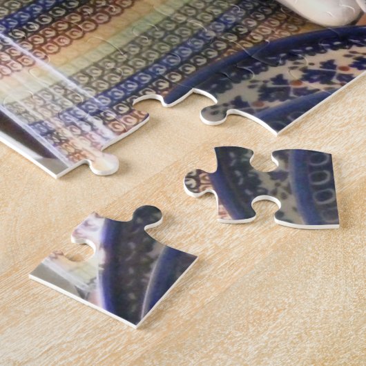 Aardewerk poppenpuzzel legpuzzel (Zijkant)