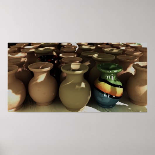 Aardewerk Poster (Voorkant)
