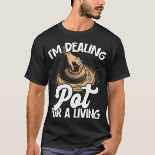Aardewerk Pot Verkoper Ontwerp Voor Pottenbakkerij T-shirt