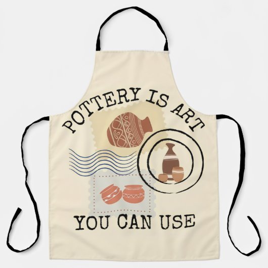 Aardewerk Schort (Voorkant)