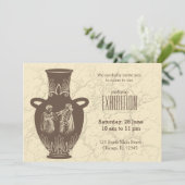 Aardewerk tentoonstelling kaart (Staand voorkant)