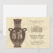 Aardewerk tentoonstelling kaart (Voorkant / Achterkant)