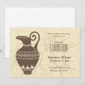 Aardewerk tentoonstelling kaart (Voorkant / Achterkant)