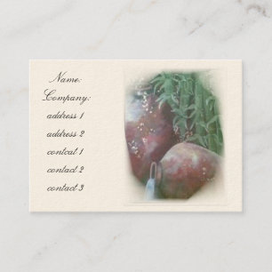 aardewerk visitekaartje