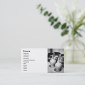 Aardewerk Visitekaartje (Staand voorkant)