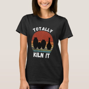 aardewerk zorgt ervoor dat het volledig wordt ver t-shirt