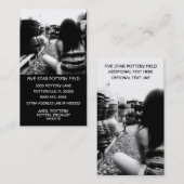 aardewerkveld visitekaartje (Voorkant / Achterkant)