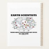 Aardewetenschappers denken na over gepoleerde hots planner (Achterkant)