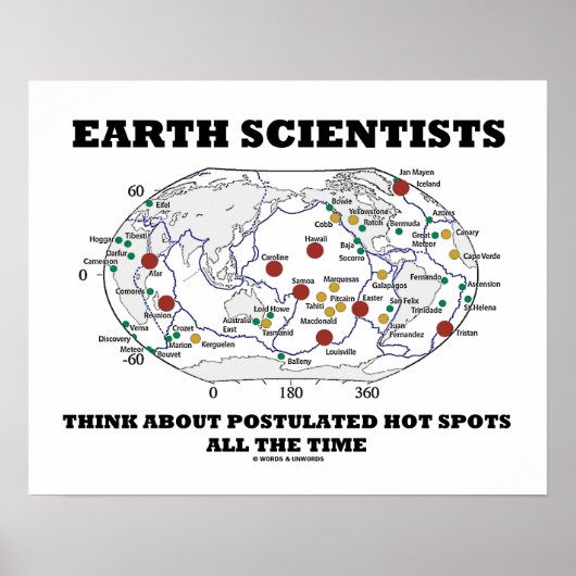 Aardewetenschappers denken na over gepoleerde hots poster (Voorkant)