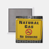 Aardgas Magneet (Voorkant / Achterkant)