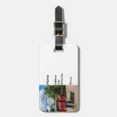 Aardgaspompen Bagagelabel (Voorkant verticaal)