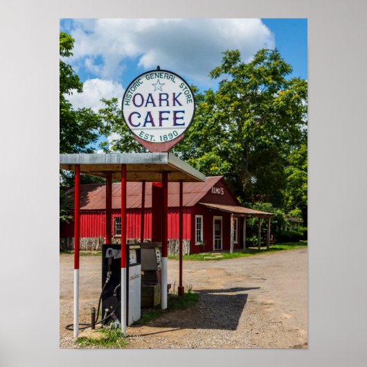 Aardgaspompen Poster (Voorkant)