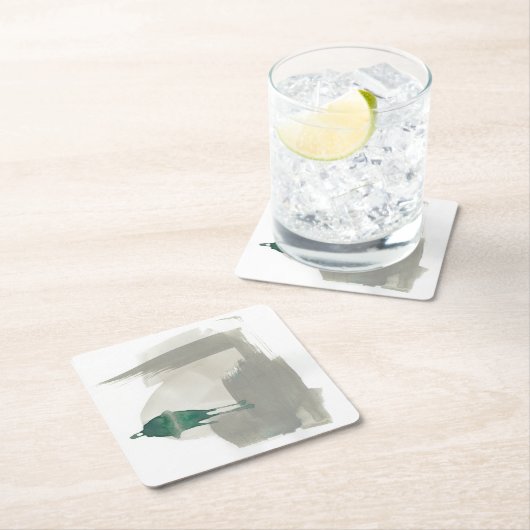 Aardgebaren - Grijs en Groen Kartonnen Onderzetters (Insitu)