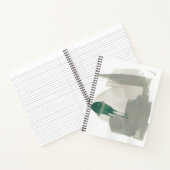 Aardgebaren - Grijs en Groen Notitieboek (Binnen)