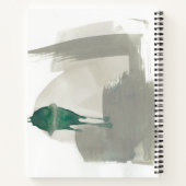 Aardgebaren - Grijs en Groen Notitieboek (Achterkant)