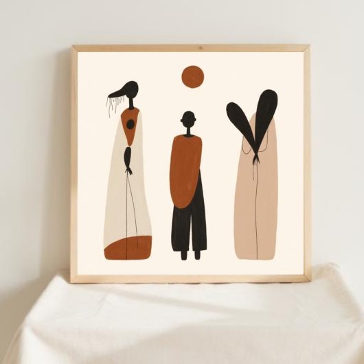 Aardgebonden figuren poster
