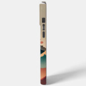 Aardgetinte Waterverf met zon Case-Mate iPhone Case (Achterkant / Links)