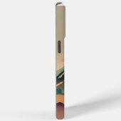 Aardgetinte Waterverf met zon Case-Mate iPhone Case (Achterkant / Rechts)