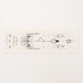 Aardgodin Boomhouding Yoga Mat (Achterkant (horizontaal))