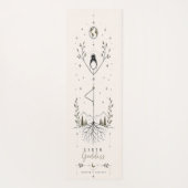 Aardgodin Boomhouding Yoga Mat (Achterkant)