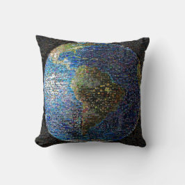 aardgolfcollage kussen