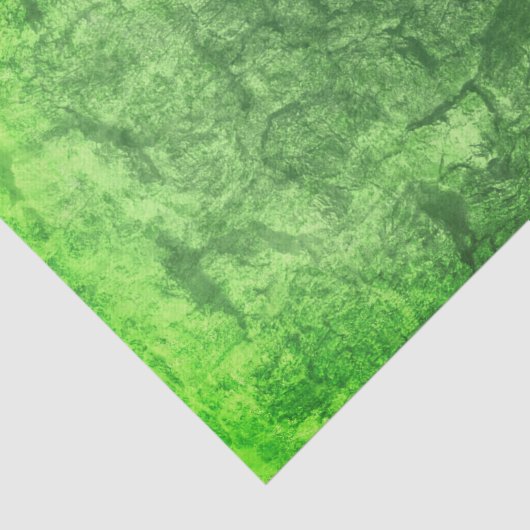 Aardgroene mos illustratie tissuepapier (Detail)