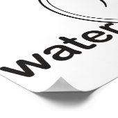 Aardhout van vuuraarde voor antieke afdekcycli poster (Hoek)